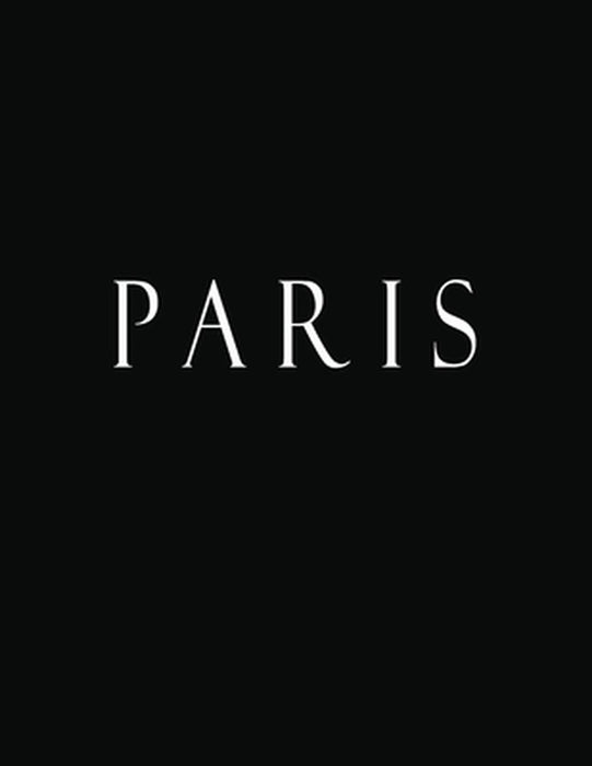 Paris: White Black Decorative Book to Stack Together on Coffee Tables, Bookshelves and Interior Des by Decor, Bookish Charm