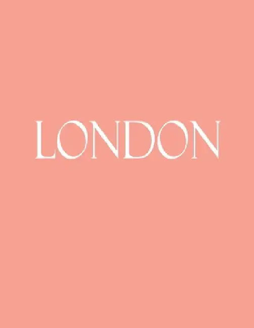 London: Decorative Book to Stack Together on Coffee Tables, Bookshelves and Interior Design - Add Bookish Charm Decor to Your Home - London by Bookish Charm Decor