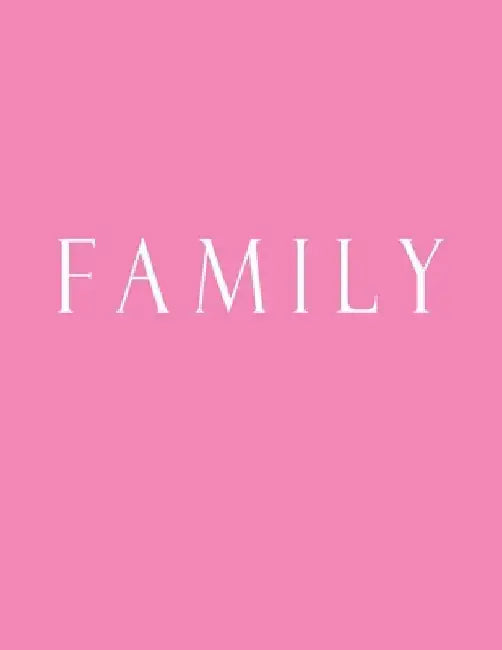 Family: Decorative Book to Stack Together on Coffee Tables, Bookshelves and Interior Design - Add Bookish Charm Decor to Your by Bookish Charm Decor