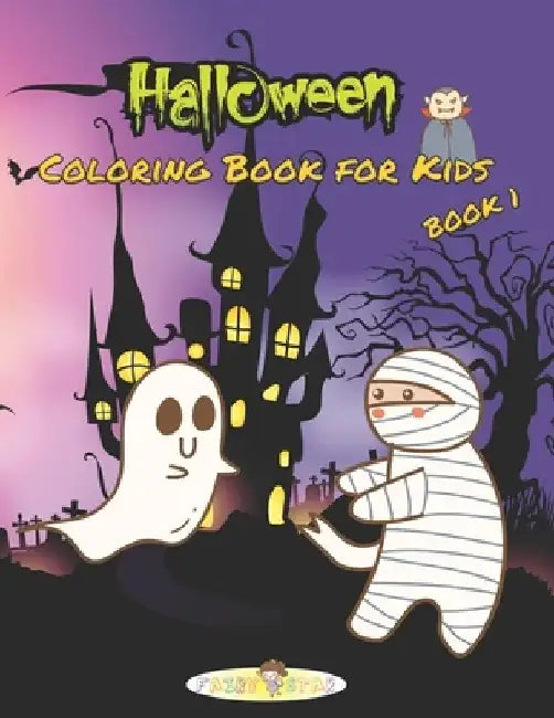 Halloween Coloring Book for Kids Book1 by Fairy Star