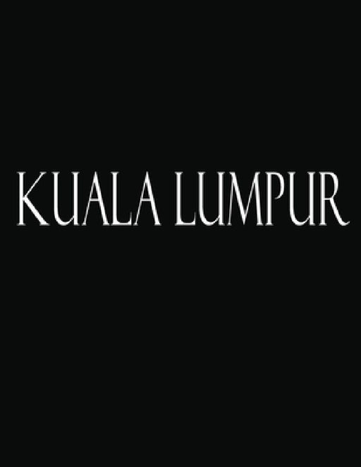 Kuala Lumpur: Black and White Decorative Book to Stack Together on Coffee Tables, Bookshelves and Interior Design - Add Bookish Char by Bookish Charm Decor