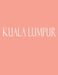 Kuala Lumpur: Decorative Book to Stack Together on Coffee Tables, Bookshelves and Interior Design - Add Bookish Charm Decor to Your by Bookish Charm Decor