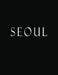 Seoul: Black and White Decorative Book to Stack Together on Coffee Tables, Bookshelves and Interior Design - Add Bookish Char by Bookish Charm Decor