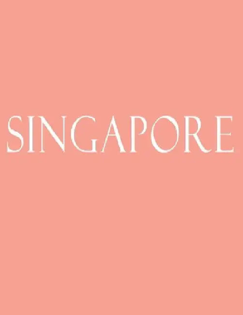 Singapore: Decorative Book to Stack Together on Coffee Tables, Bookshelves and Interior Design - Add Bookish Charm Decor to Your by Bookish Charm Decor