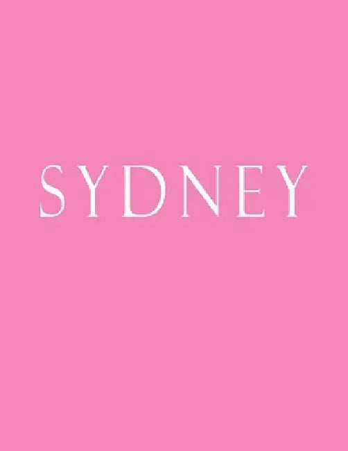 Sydney: Decorative Book to Stack Together on Coffee Tables, Bookshelves and Interior Design - Add Bookish Charm Decor to Your by Bookish Charm Decor