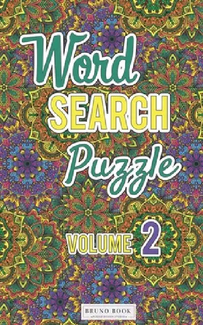 Word Search Puzzles: Word search travel size pocket book (5x8 inch) volume 2 by Bruno Book