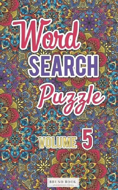 Word Search Puzzles: Word search travel size pocket book (5x8 inch) volume 5 by Bruno Book