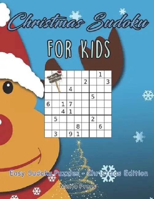 Christmas Sudoku For Kids: Christmas Sudoku For Kids by Mario Press