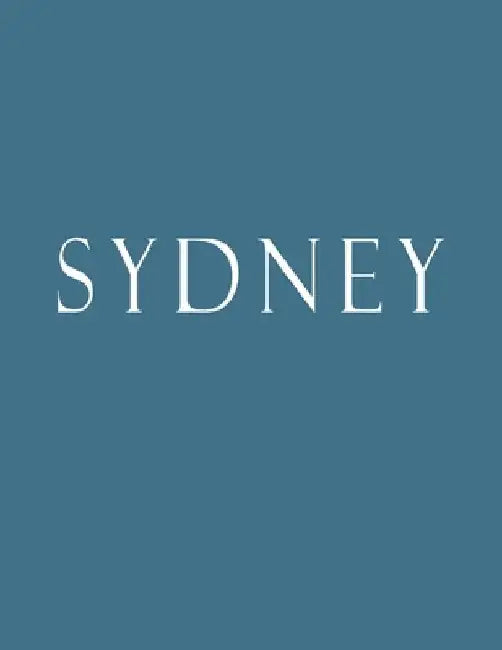 Sydney: Decorative Book to Stack Together on Coffee Tables, Bookshelves and Interior Design - Add Bookish Charm Decor to Your by Bookish Charm Decor