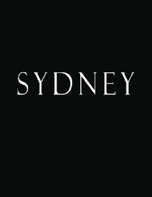 Sydney: Black and White Decorative Book to Stack Together on Coffee Tables, Bookshelves and Interior Design - Add Bookish Char by Bookish Charm Decor