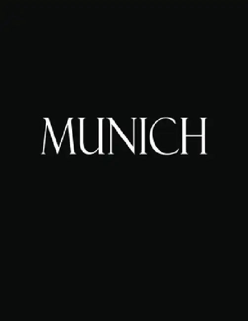 Munich: Black and White Decorative Book to Stack Together on Coffee Tables, Bookshelves and Interior Design - Add Bookish Char by Bookish Charm Decor