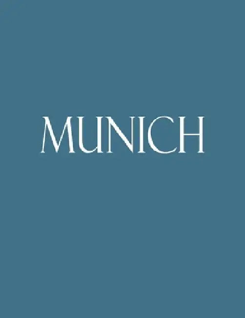 Munich: Decorative Book to Stack Together on Coffee Tables, Bookshelves and Interior Design - Add Bookish Charm Decor to Your by Bookish Charm Decor