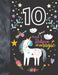 10 And I Believe In Magic: Unicorn Sudoku Puzzle Book Gift For Girls 10 Years Old - Easy Beginners by Sudoku, Not So Boring