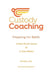 Custody Coaching - Preparing For Battle: A Game Plan For Success by R. Bruce Wallace