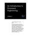 An Introduction to Pavement Engineering, Volume 2 by J. Paul Guyer
