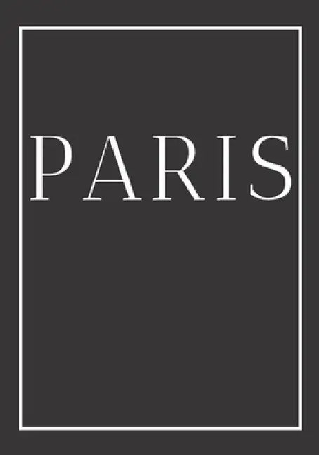 Paris: A decorative book for coffee tables, end tables, bookshelves and interior design styling Stack city books to add decor by Contemporary Interior Design