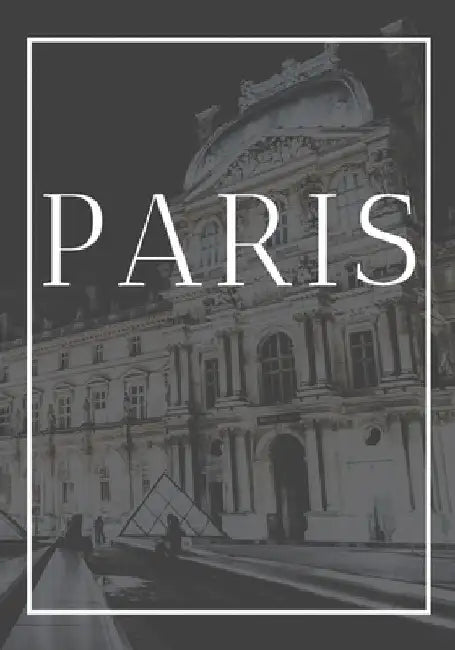 Paris: A decorative book for coffee tables, end tables, bookshelves and interior design styling Stack city books to add decor by Contemporary Interior Design