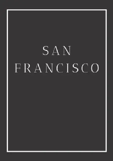 San francisco: A decorative book for coffee tables, end tables, bookshelves and interior design styling Stack city books to add decor by Contemporary Interior Design