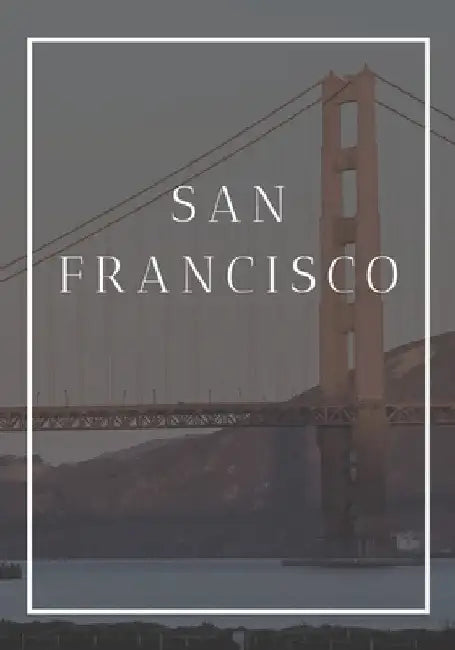 San Francisco: A decorative book for coffee tables, end tables, bookshelves and interior design styling Stack city books to add decor by Contemporary Interior Design