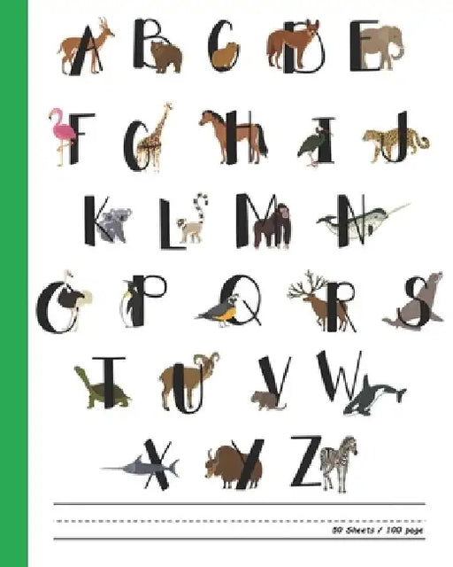 Zoo Animal A to Z Words for Kids: Practice Letter Alphabet Book, early learning, age 1-3, Easy, Funny, Cute, Practice, Activity, Game, Amazing, Fantas by Skyline Books