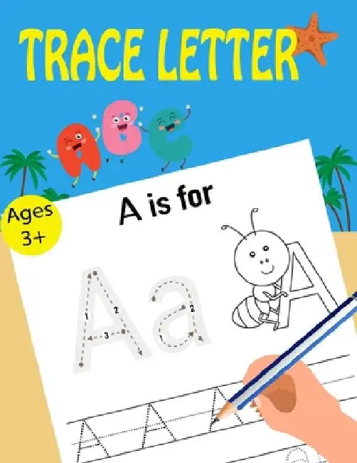 Trace Letters by Kids Writing Time