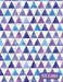 2020 Planner: Watercolor Blue and Purple Triangle Print Dated Daily, Weekly, Monthly Planner with Positive Affirmation Mandala Color by Watercolor Beauty Coloring Planners