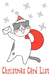 Christmas Card List: Organize and Track Holiday Greetings Sent and Received Cat & Snowflake Theme by Mrs Press