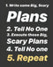 Big Scary Plans by Baked and Awake Books