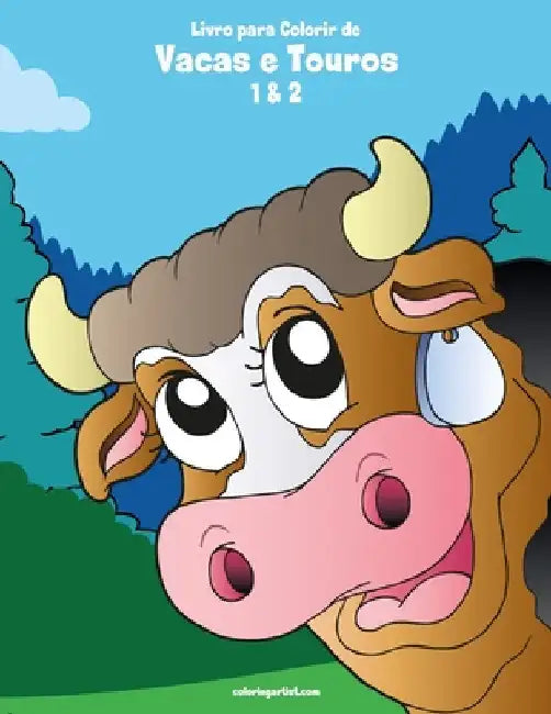 Livro para Colorir de Vacas e Touros 1 & 2 by Snels, Nick