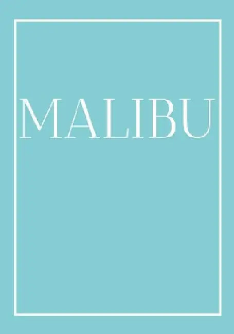 Malibu: A decorative book for coffee tables, end tables, bookshelves and interior design styling Stack coastline books to add by Contemporary Interior Design