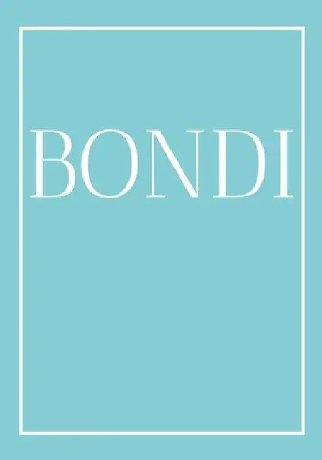 Bondi: A decorative book for coffee tables, end tables, bookshelves and interior design styling Stack coastline books to add by Contemporary Interior Design