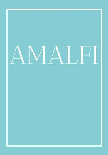 Amalfi: A decorative book for coffee tables, end tables, bookshelves and interior design styling Stack coastline books to add by Contemporary Interior Design