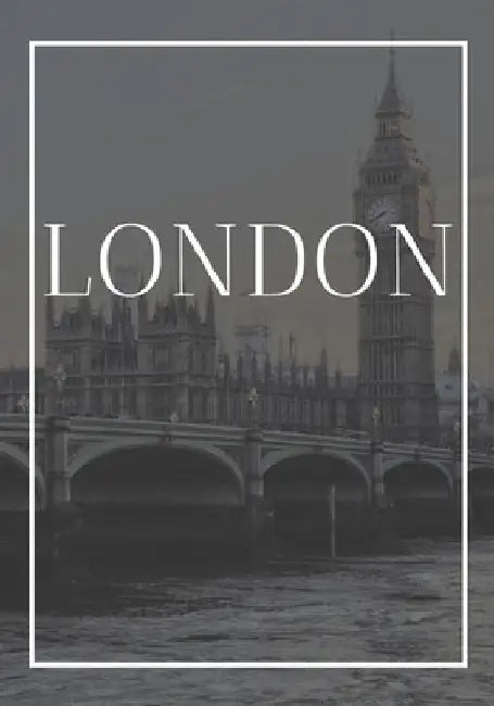 London: A decorative book for coffee tables, end tables, bookshelves and interior design styling Stack city books to add decor by Contemporary Interior Design
