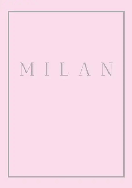 Milan: A decorative book for coffee tables, end tables, bookshelves and interior design styling Stack city books to add decor by Contemporary Interior Design