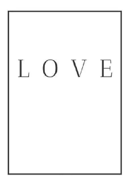 Love: A decorative book for coffee tables, end tables, bookshelves and interior design styling Stack home books to add decor by Contemporary Interior Design