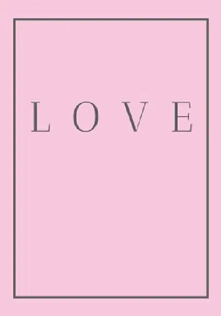 Love: A decorative book for coffee tables, end tables, bookshelves and interior design styling Stack home books to add decor by Contemporary Interior Design