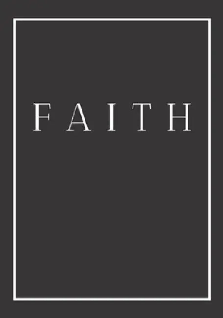 Faith: A decorative book for coffee tables, end tables, bookshelves and interior design styling Stack home books to add decor by Contemporary Interior Design