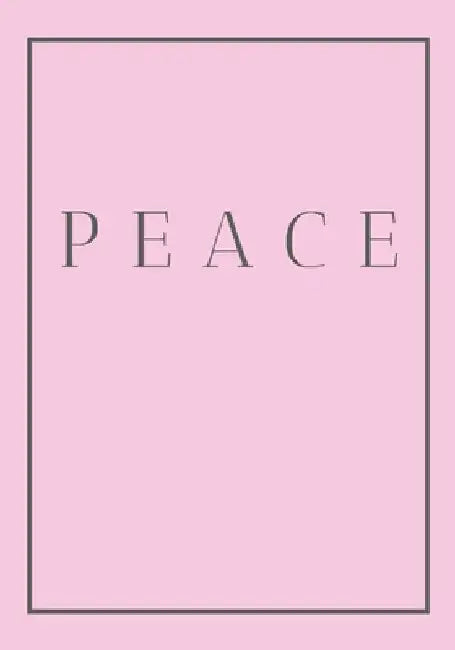 Peace: A decorative book for coffee tables, end tables, bookshelves and interior design styling Stack home books to add decor by Contemporary Interior Design