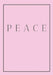 Peace: A decorative book for coffee tables, end tables, bookshelves and interior design styling Stack home books to add decor by Contemporary Interior Design