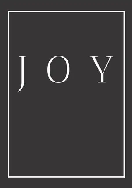 Joy: A decorative book for coffee tables, end tables, bookshelves and interior design styling Stack home books to add decor by Contemporary Interior Design