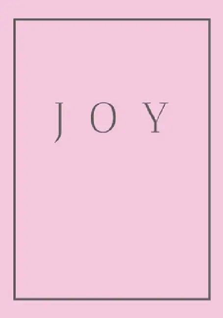 Joy: A decorative book for coffee tables, end tables, bookshelves and interior design styling Stack home books to add decor by Contemporary Interior Design