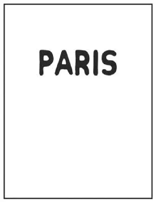Paris: White and Black Decorative Book - Perfect for Coffee Tables, End Tables, Bookshelves, Interior Design & Home Staging A by Contemporary Interior Styling