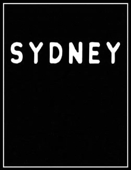 Sydney: Black and white Decorative Book - Perfect for Coffee Tables, End Tables, Bookshelves, Interior Design & Home Staging A by Contemporary Interior Styling