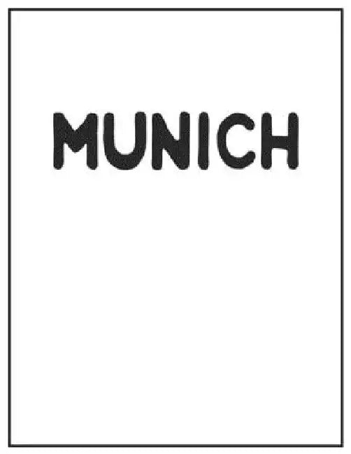 Munich: Black and white Decorative Book - Perfect for Coffee Tables, End Tables, Bookshelves, Interior Design & Home Staging A by Contemporary Interior Styling