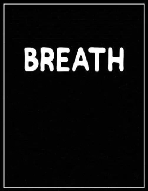 Breath: Black and white Decorative Book - Perfect for Coffee Tables, End Tables, Bookshelves, Interior Design & Home Staging A by Contemporary Interior Styling