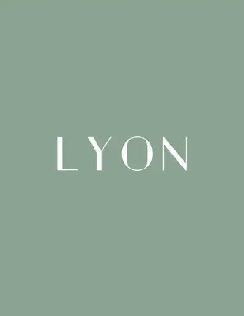 Lyon: A Decorative Book │ Perfect for Stacking on Coffee Tables & Bookshelves │ Customized Interior Design & Home Decor by Decora Book Co