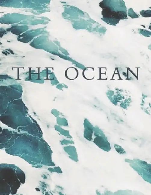 The Ocean: A Decorative Book │ Perfect for Stacking on Coffee Tables & Bookshelves │ Customized Interior Design & Home Decor by Decora Book Co
