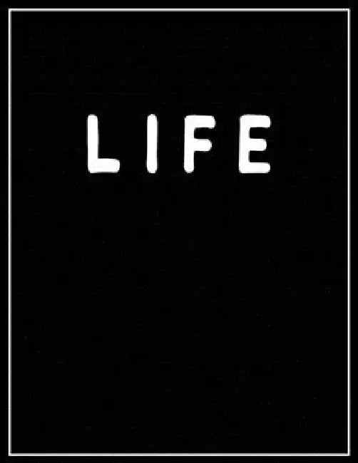 Life: Black and white Decorative Book - Perfect for Coffee Tables, End Tables, Bookshelves, Interior Design & Home Staging A by Contemporary Interior Styling