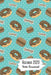 Agenda 2020 Vista Semanal: 12 Meses Programación Semanal Calendario en Español Diseño Chocolate Donuts Macarrones Franceses by Sparkcalendario Cuadernos