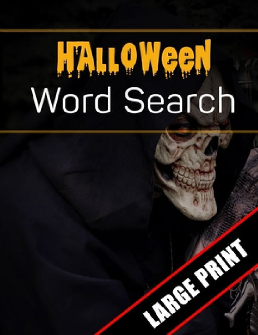 Halloween Word Search Large Print: 96 Word Search Activities for Everyone (Holiday Word Search) by Mario Press